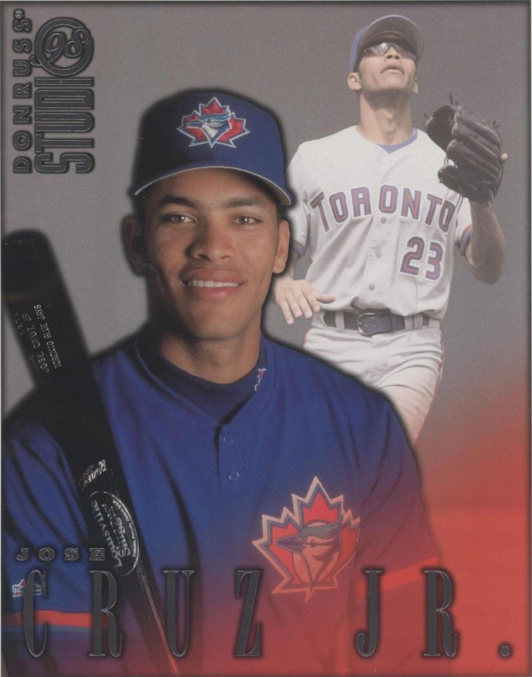 1998 Donruss Studio - Jose Cruz Jr. #23 - 1 of 1