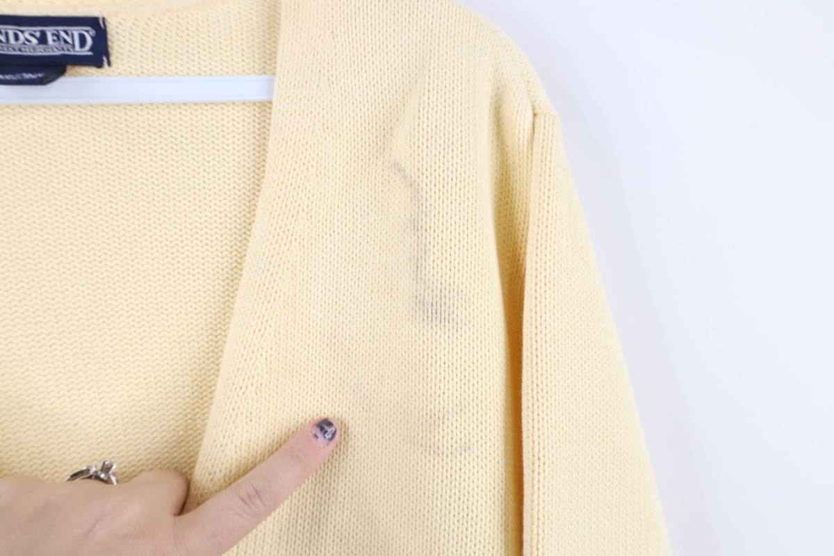 90s LANDS‘END Cotton knit cardigan 90s Lands' end cotton knit cardigan | sui & shara
