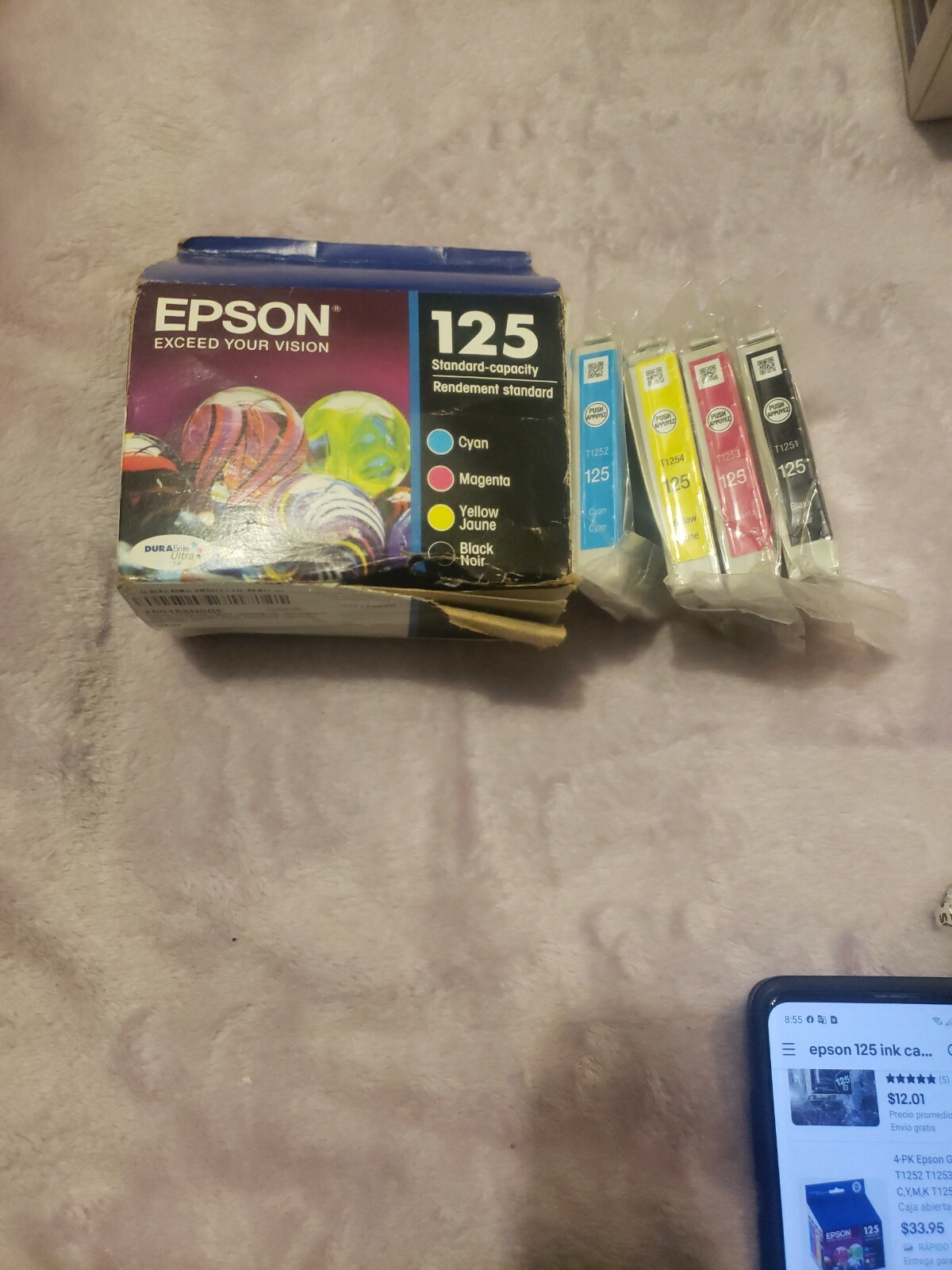 epson 125 black