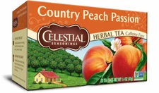 Celestial Seasonings Country Peach Passion Herbal Tea - 20 tea bags