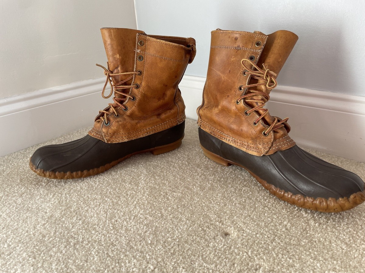 Vintage LLBEAN MAINE HUNTING SHOE BOOT11