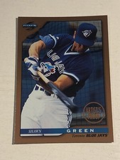 1996 Score Dugout Collection Artist Proof Parallel Shawn Green 23