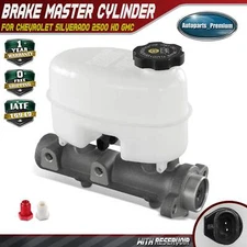 Brake Master Cylinder w/ Reservoir & Sensor for Chevrolet Silverado 2500 HD GMC