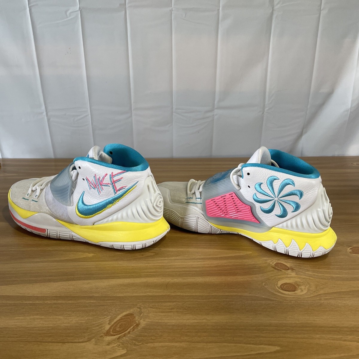 Nike Kyrie 6 Neon Graffiti 2020 Size 10 | eBay