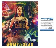 Ana de la Reguera "Army of the Dead" AUTOGRAPH Signed 'Maria Cruz' 8x10 Photo