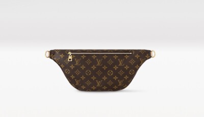 Louis Vuitton High Rise Bumbag Monogram in Coated Canvas with Gold-tone - US