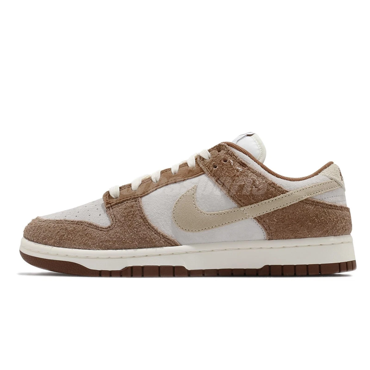 Nike Dunk Low Retro PRM Medium Curry Sail Fossil Men Lifestyle Shoes DD1390-100