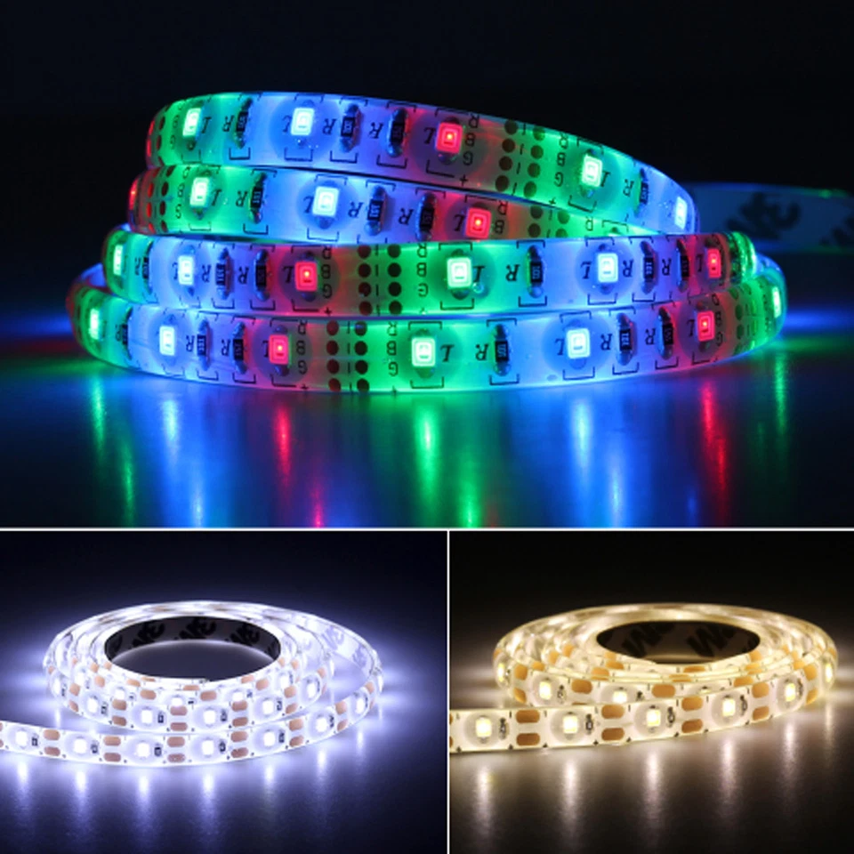5V USB Cable LED Strip Light Lamp SMD 2835 Led Lamp RGB F TV Background Lighting - Image 2 of 2