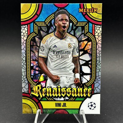 Topps Merlin レヴァンドフスキ Renaissance ケースヒット 2023-24 Topps Merlin - Vini Jr. - Renaissance Case Hit SSP