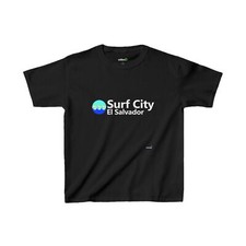 Kids Heavy Cotton Tee SurfCity ES