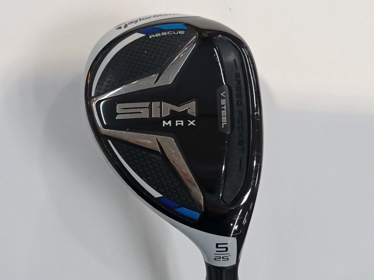 Golf Utility TaylorMade SIM MAX TENSEI BLUE TM50 (R) 25 U5 JAPAN