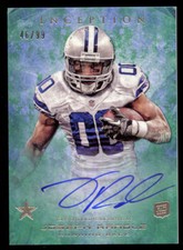 2013 Topps Inception Football Rookie Autographs Guide 45