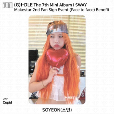 G)I-DLE G-IDLE I SWAY Makestar 2nd Fan Sign Video Call Event