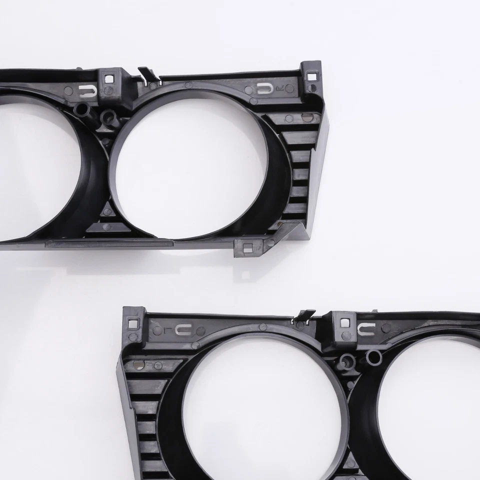 Par de rejillas de faros de plástico para BMW E34 530i 540i 1994 1995 Foto 4 de 4