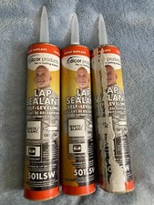 Dicor EPDM Self-Leveling Lap Sealant 10.3 Oz Tube 501LSW White Lot of 3