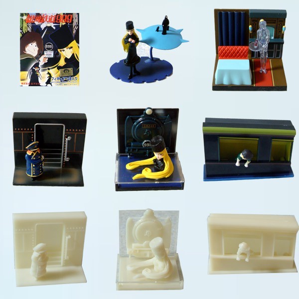 Set 9 Figurine GALAXY EXPRESS 999 Dessins animés et Figure SECRET Rare ORIGINAL Set 9 Figurine GALAXY EXPRESS 999 Dessins animés et Figure SECRET Rare ORIGINAL