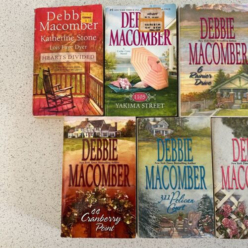 Lot of 7 Debbie Macomber Cedar Cove Series Cozy Contemporary Romance PB Books - Picture 2 of 11