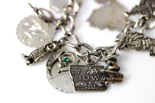 Hermoso Brazalete Dije Plata Esterlina Las Vegas Washington ++ - 7174 - Imagen 8 de 12
