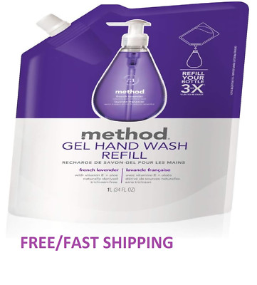 Method Gel Hand Soap Refill, French Lavender (34 FL Oz)