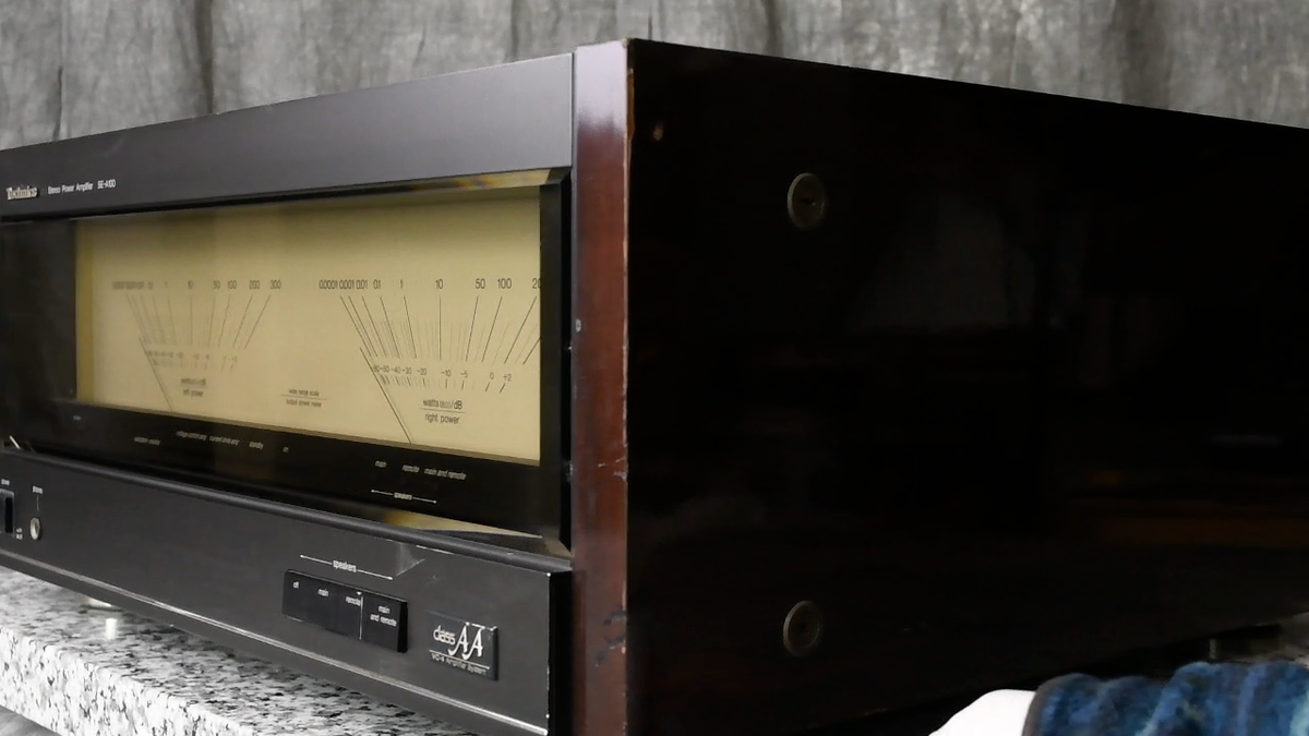 Technics SE-A100 Stereo Power amplifier ClassAA in Good