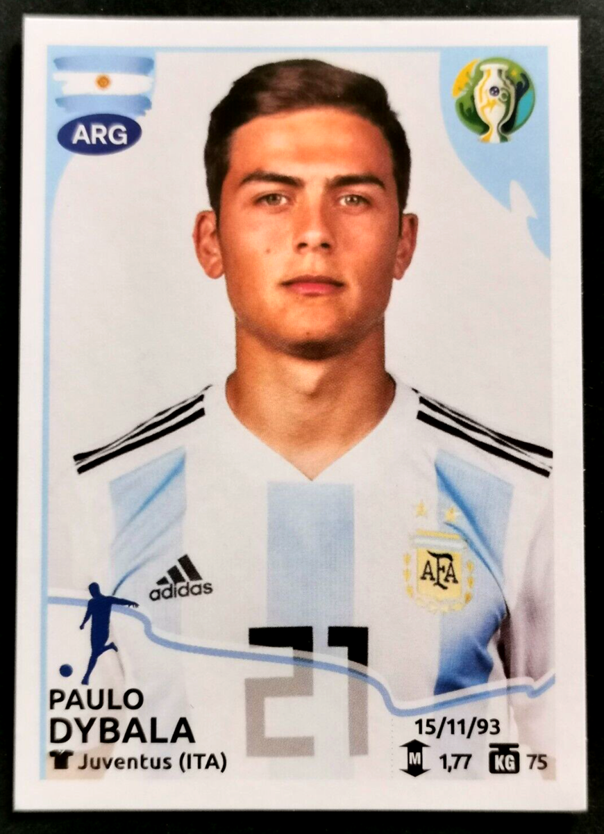 2019 PANINI Brazil Copa America STICKER #147 PAULO DYBALA