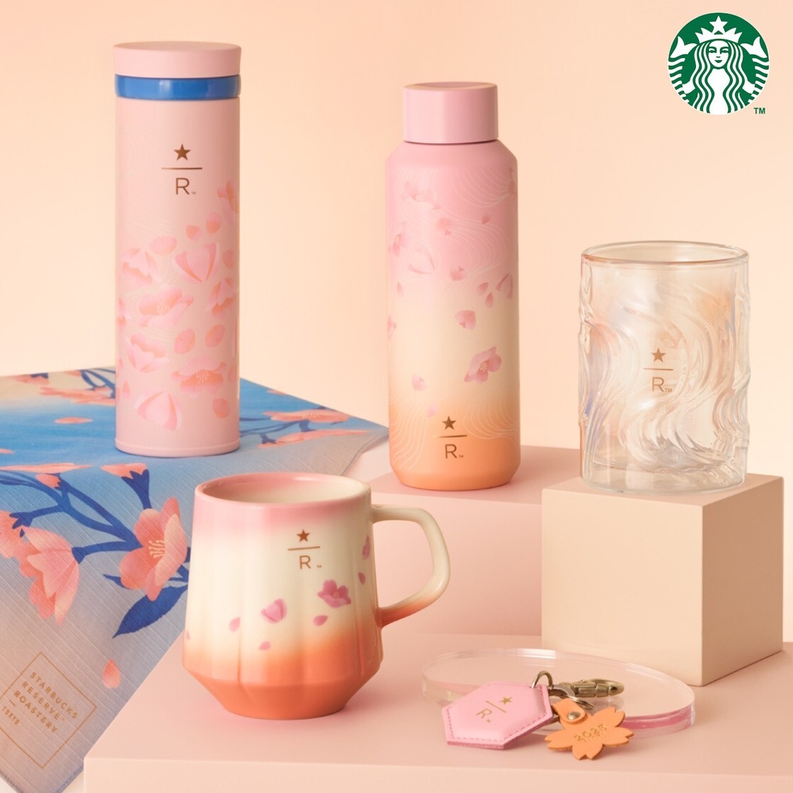 スターバックス「SAKURA COLLECTION 2025」セット売り 2025 Starbucks Japan SAKURA 1st &2nd Cherry Blossom Mug Cup