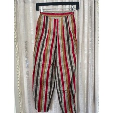 Vintage Liz Claiborne 80s striped trousers