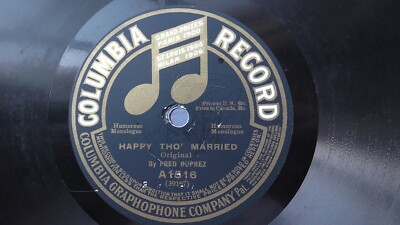 Joe Hayman 78rpm single 10-inch Columbia Record #A1516 Cohen On