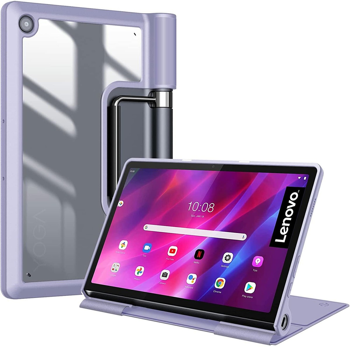 For Lenovo Yoga Tab 11 2021 YT-J706F Hybrid Folio Case Shockproof 