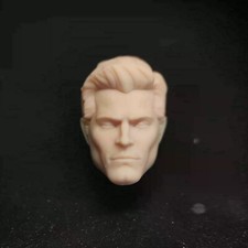 1/12 Unpainted Tyler Head Carving Sculpt Model Toys