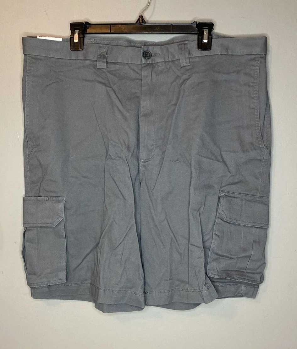 Haggar Men s Expandable Waistband Stretch Comfort Cargo Shorts