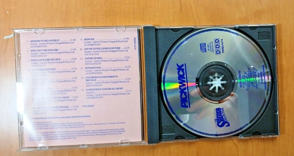 Songs from My Fair Lady by Various Artists (Music CD, Pickwick) - Image 2 of 3