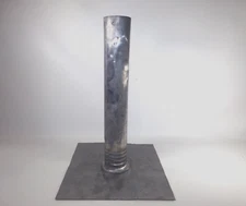 2" Lead Vent Pipe Roof Flashing 12"x12" base, 18" Stack Height, 2.5# Multi-Pitch