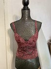Cotton Club Bordeaux Burgundy Bustier Set 36D Underwired Made In Italy Designer — photo 2