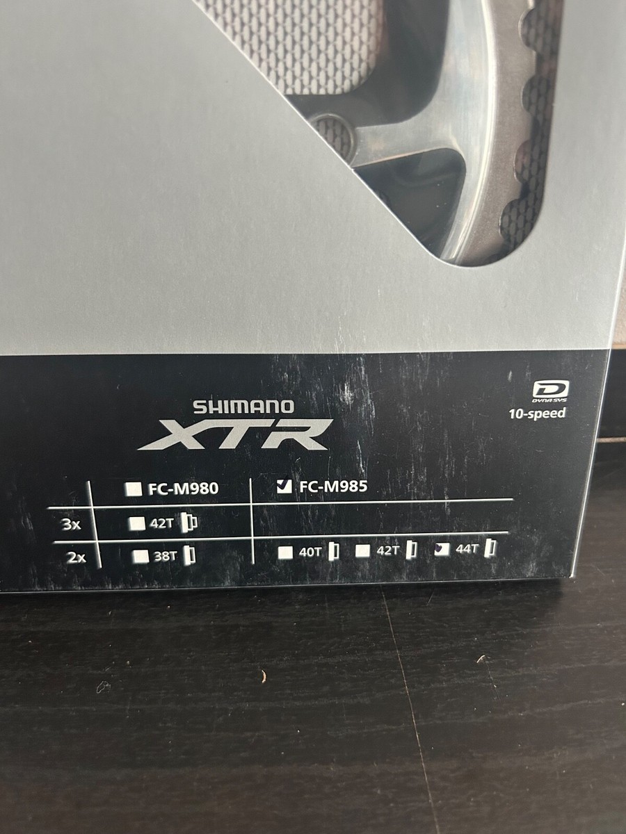 NEW Shimano XTR FC-M985 44T-AF Chainring 2x10s NEW | eBay