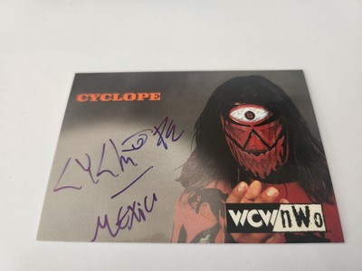 1998 WCW Topps WCW/NWO CYCLOPE Official Autograph Card