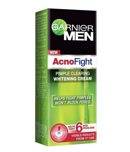 2X Garnier crema giorno sbiancante da uomo Acno Fight 45 grammi nuovissima spedizione - Foto 1 di 1