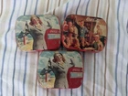 Tiny Vintage Coca Cola Tins Lot of 3