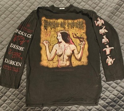 Vintage 1998 Cradle of Filth ''Scarlet Woman / Praise the whore'' long sleeve