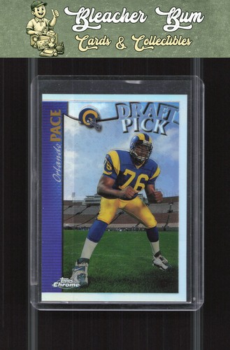 Orlando Pace [Refractor] #153 1997 Topps Chrome card