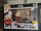 Funko Pop! Rides: Disney - Cruella in Car - Hot Topic (Exclusive) #61