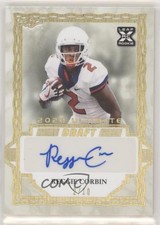 2020 Leaf Ultimate Draft Gold Spectrum 2/10 Reggie Corbin #BA-RC1 Auto fm0