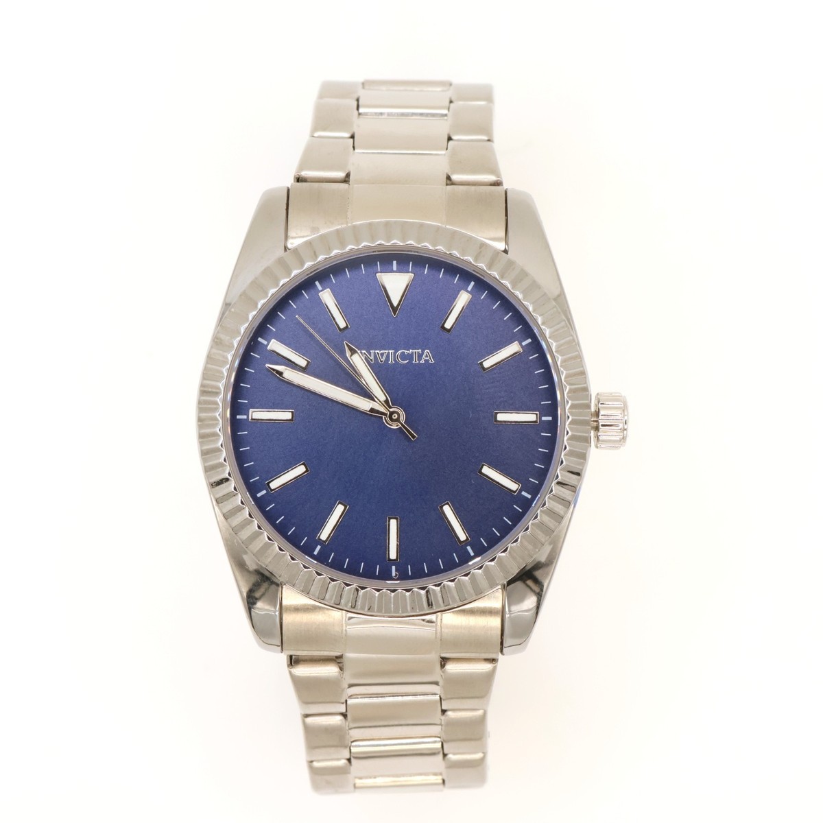 Invicta Specialty 69252 Fluted Azure 42mm Blue Sunray Dial SS