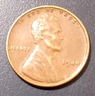 1944 Lincoln Wheat Cent/Penny US History Old Coin No Mint Mark Circulated (#1)