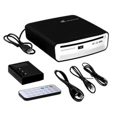 Car External CD Player, USB/AUX/FM Multi-Connection, Compatible with