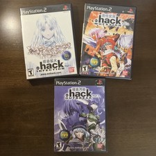 DOT .hack Infection Mutation Outbreak Part 1 2 3 PS2 - ALL CIB w/ DVD! BEAUTIFUL