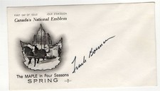 Frank Borman Autographed First Day Cover Apollo 8 Astronaut NASA JSA CD09945