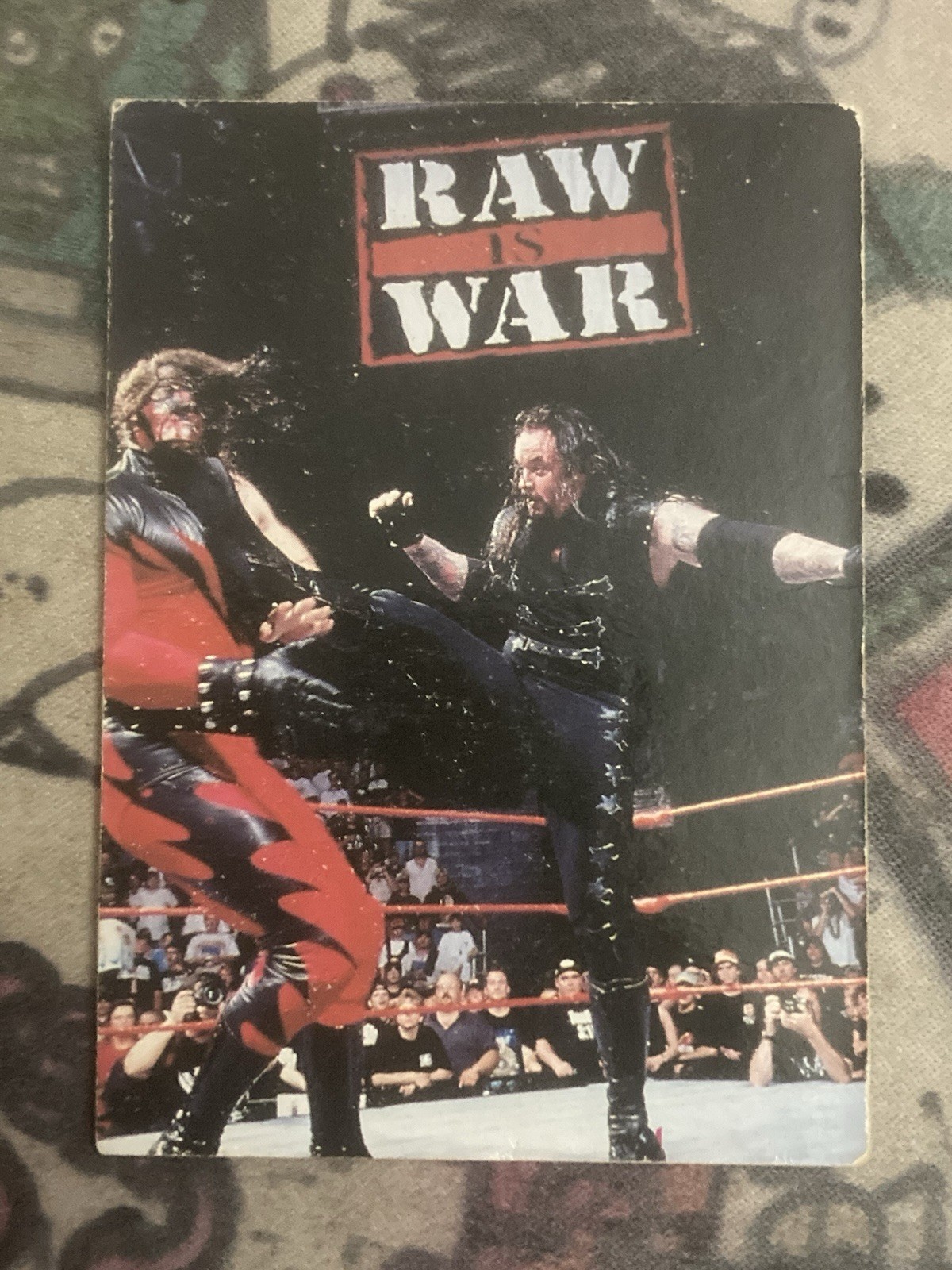 1998 Comic Images WWF Superstarz #12 UNDERTAKER Raw is War
