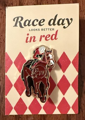 Makers Mark Kentucky Derby Race Day Hat Pin - Makers Mark Cellar Aged Equestrian