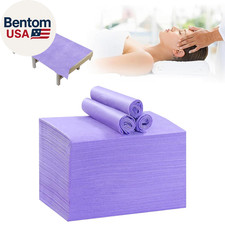 100Pcs Massage Table Sheets, 31''X71'' Waterproof Disposable Bed Sheets, Non-Wov